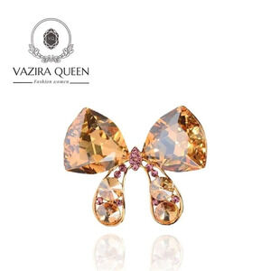 VQ Bowknot Brooch